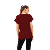 Village Venture Blusa Corre Kaftan Bordada-Primavera/Verano Fresca- Mod 20170K