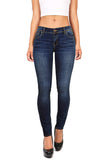 Wax Cera Juniors Basic Stretchy Fit Skinny Jeans de la Mujer