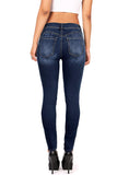 Wax Cera Juniors Basic Stretchy Fit Skinny Jeans de la Mujer