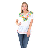 Village Venture- Blusa Casual Bordada 20196K