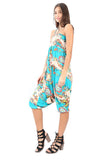Village Venture- 3 EN 1 -Jumper -Pantalón -Blusa -Estampado de Flores y Mariposas -Unitalla-2954
