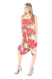 Village Venture 3 en 1 Estampado de Flores con Mariposas (Jumper, Blusa y Pantalón Unitalla -Mod 2925